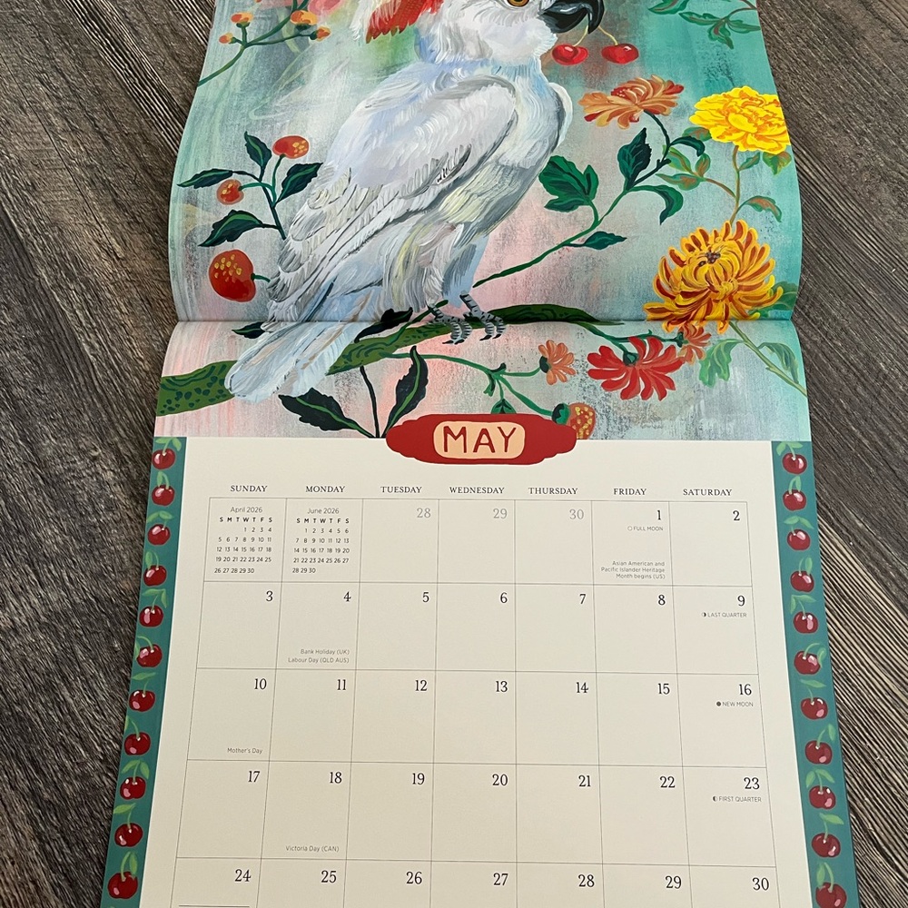 2026 World of Nathalie Lété Wall Calendar 2026! IN STOCK! Ready to ship! - Picture 12 of 16